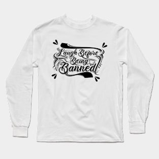 KUOTES LETTERING Long Sleeve T-Shirt